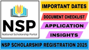 NSP Scholarship Registration 2025