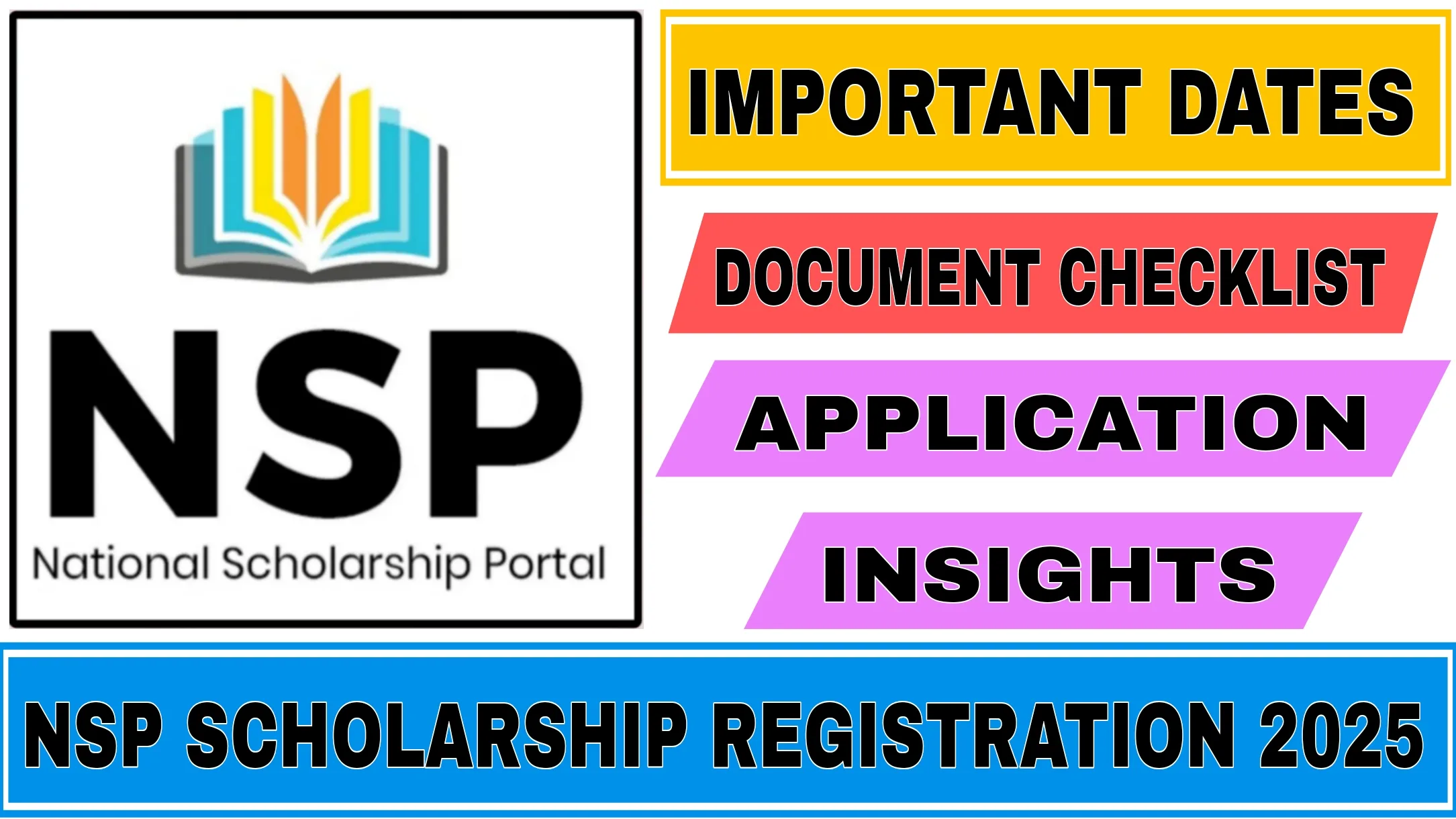 NSP Scholarship Registration 2025